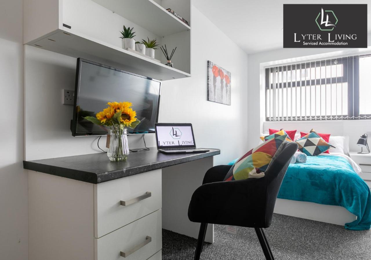 Studio Apartments By Lyter Living Desks & Wifi - Monthly Stays Available Λέστερ Εξωτερικό φωτογραφία